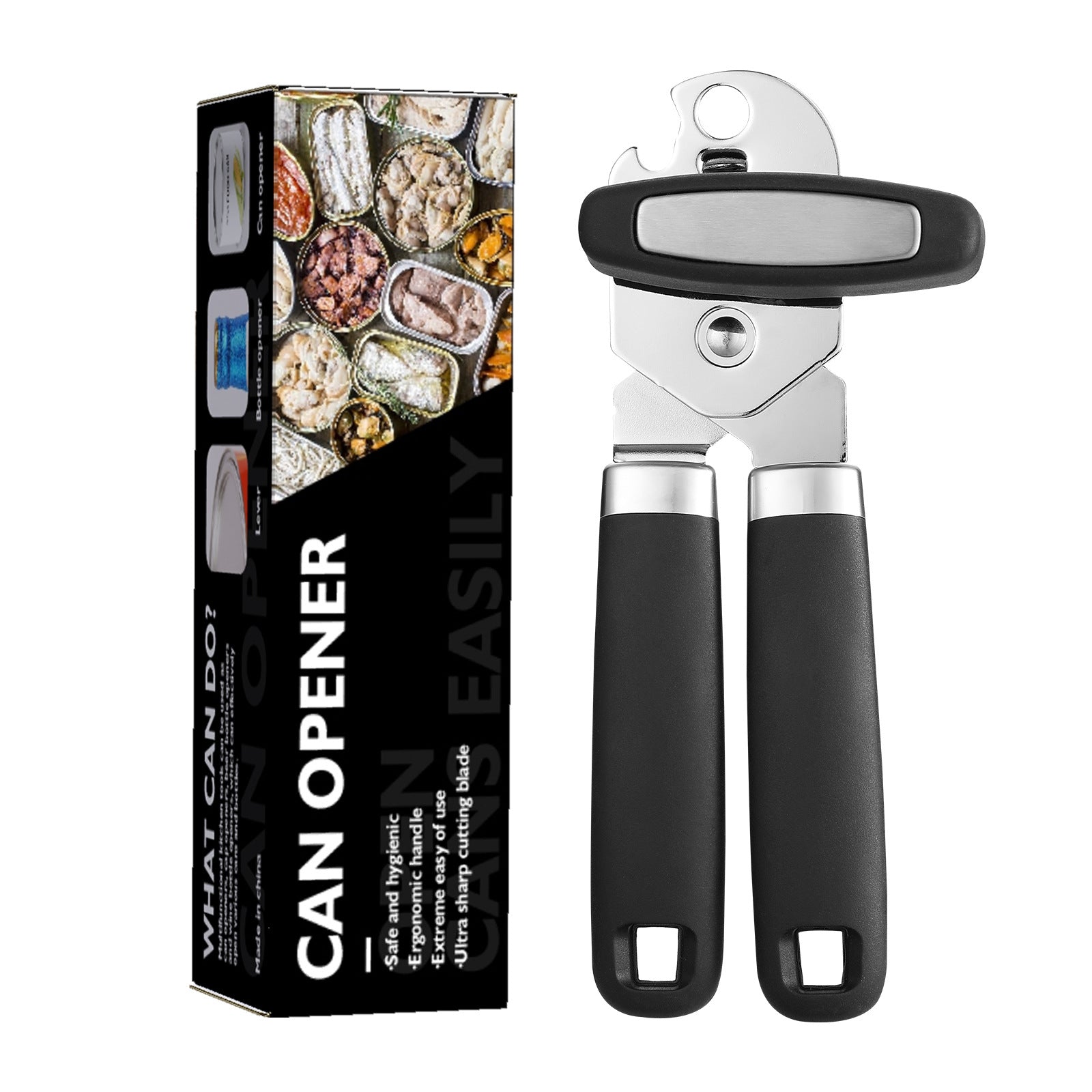 Multi-Function Can Opener and Bottle Opener
