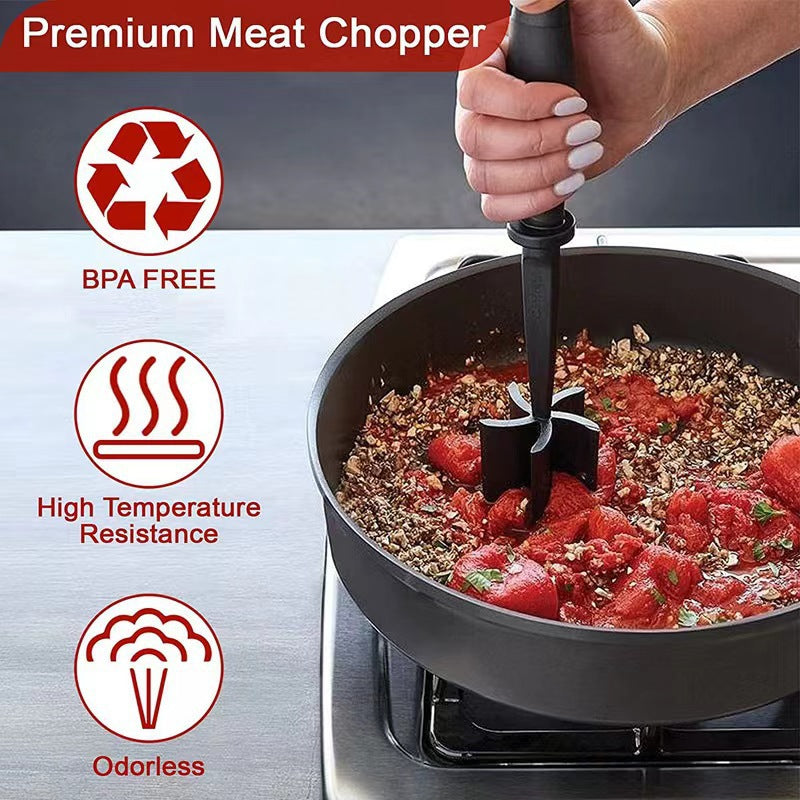Premium Heat-Resistant Meat Grinder, Hamburger Meat Mincer