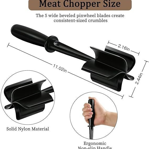 Premium Heat-Resistant Meat Grinder, Hamburger Meat Mincer